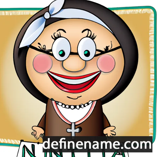 Nunziatina cartoon