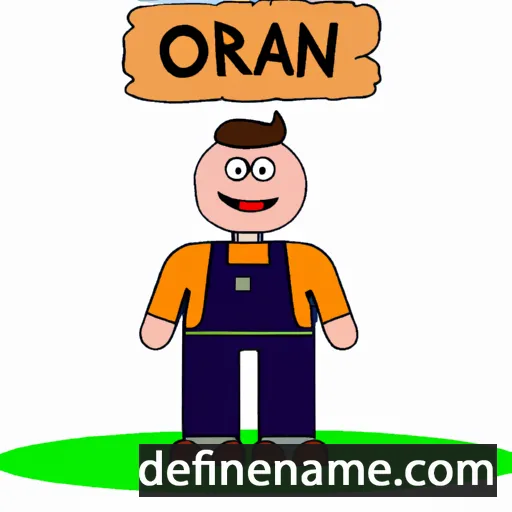 Ørjan cartoon