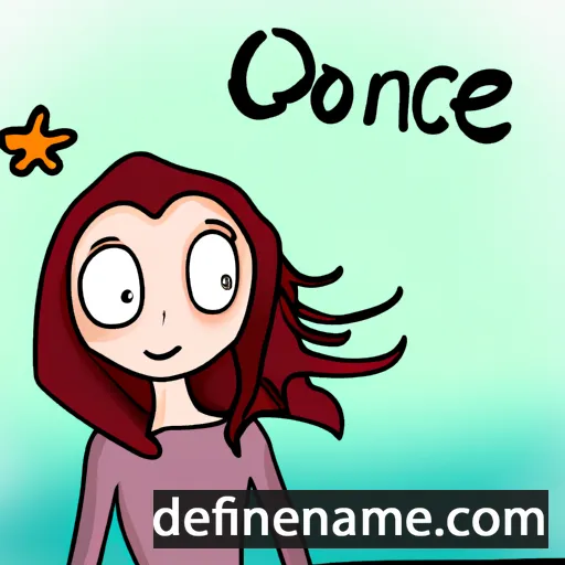 Océane cartoon