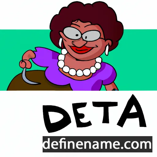 Odetta cartoon