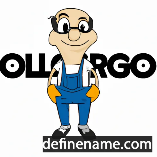 Olegário cartoon