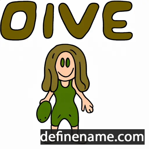 Olive cartoon