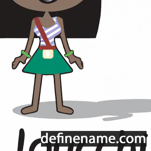 Oluchi cartoon