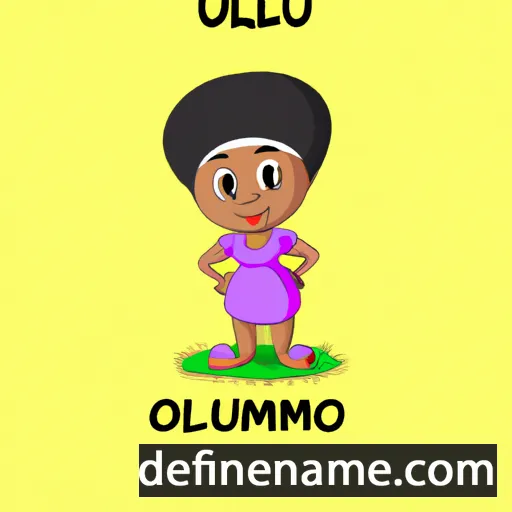 Olufunmilayo cartoon