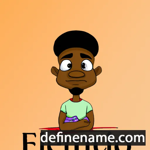 Oluwafemi cartoon