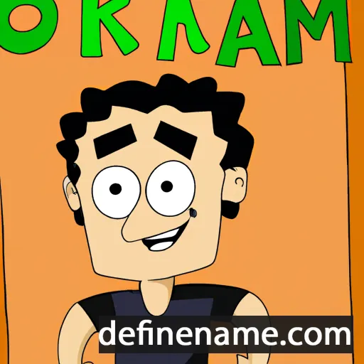 Omran cartoon