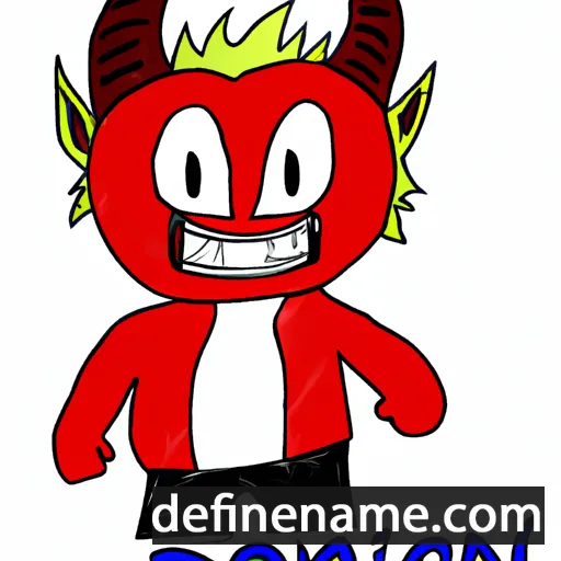 Oni cartoon