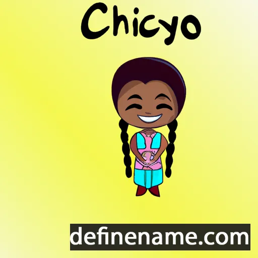 Onyinyechi cartoon