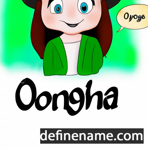 Oonagh cartoon