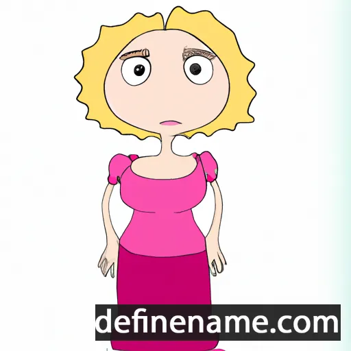 cartoon of the name Orla