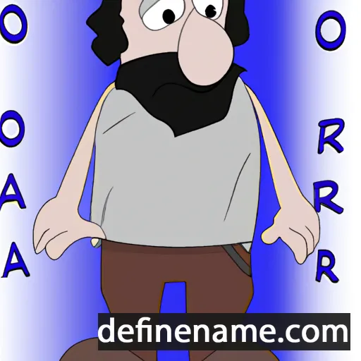 Orvar cartoon