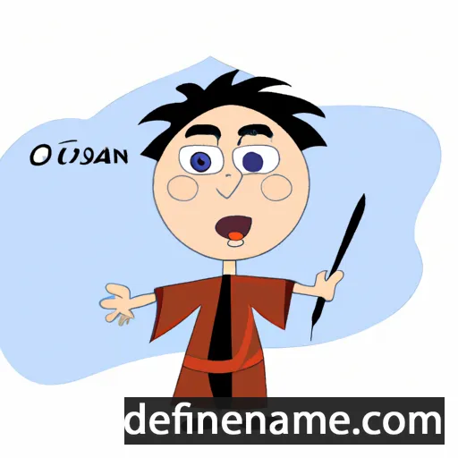 Ossian cartoon