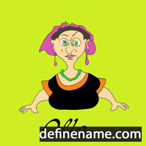 Otilia cartoon