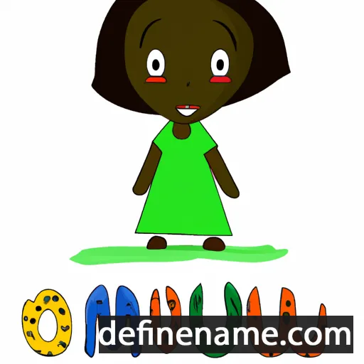 Oumou cartoon