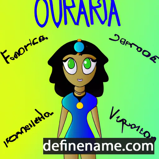 Ourania cartoon