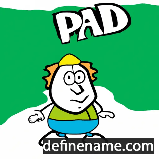 Páidí cartoon