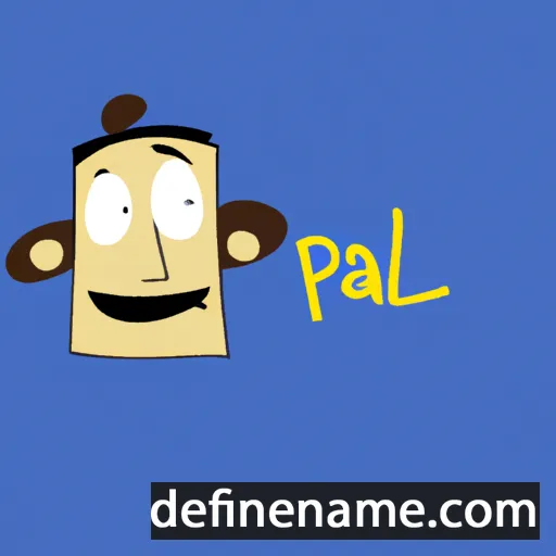 Pàl cartoon