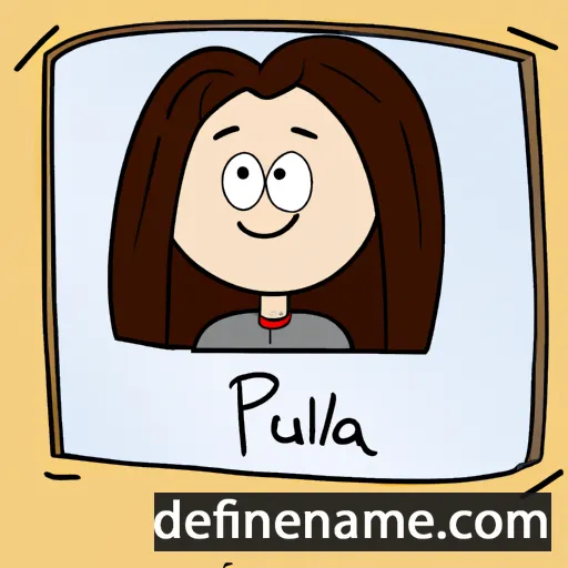 Pàula cartoon