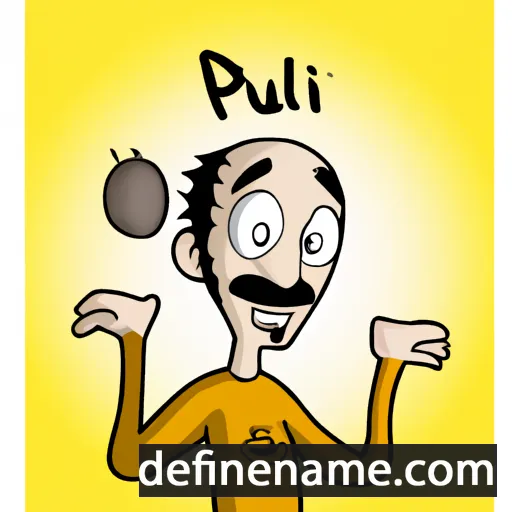 Pàulu cartoon