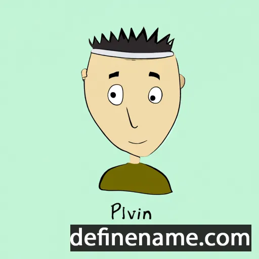 Pərvin cartoon