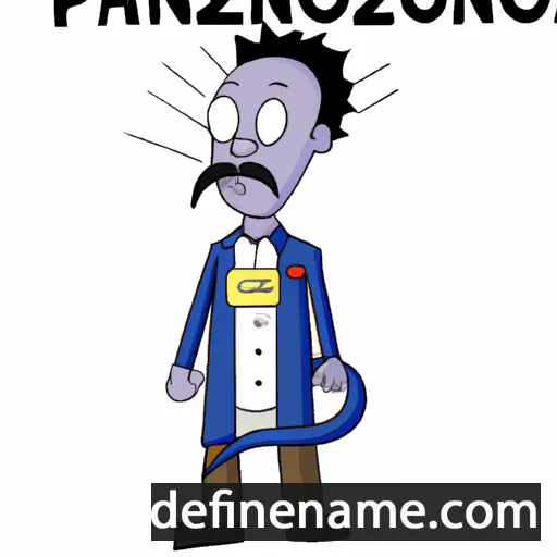 Pancrazio cartoon