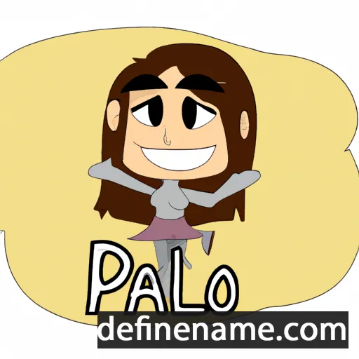 Paola cartoon