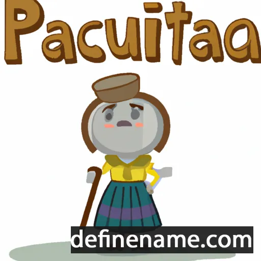 Paquita cartoon