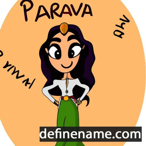 Parvana cartoon