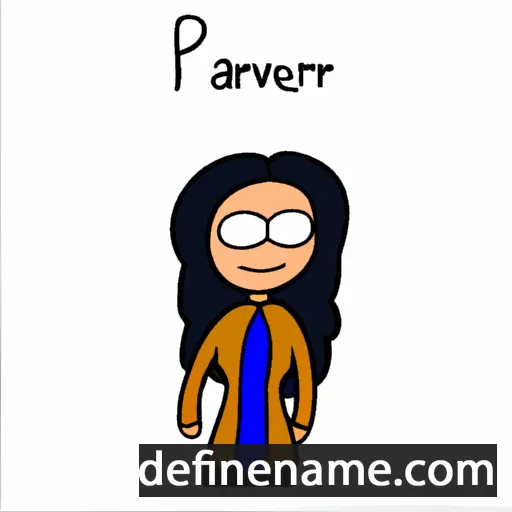 Parveen cartoon