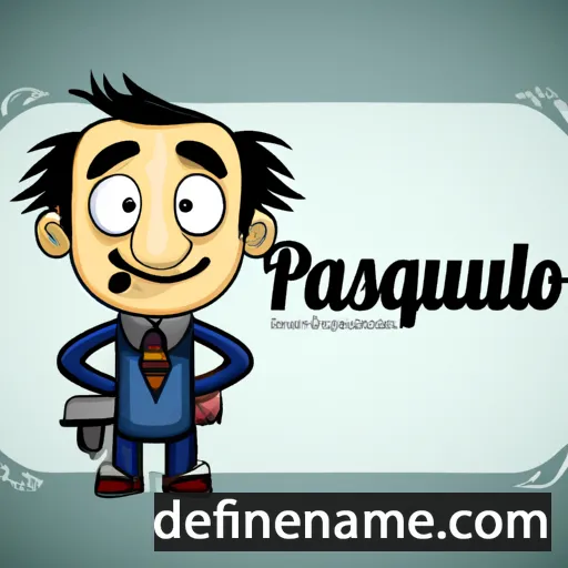 Pasqualino cartoon