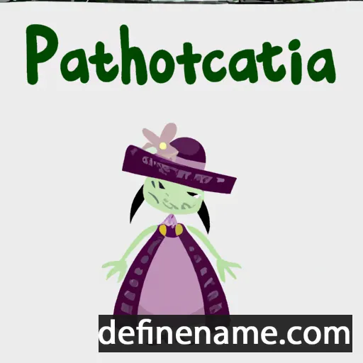 Patrocinia cartoon