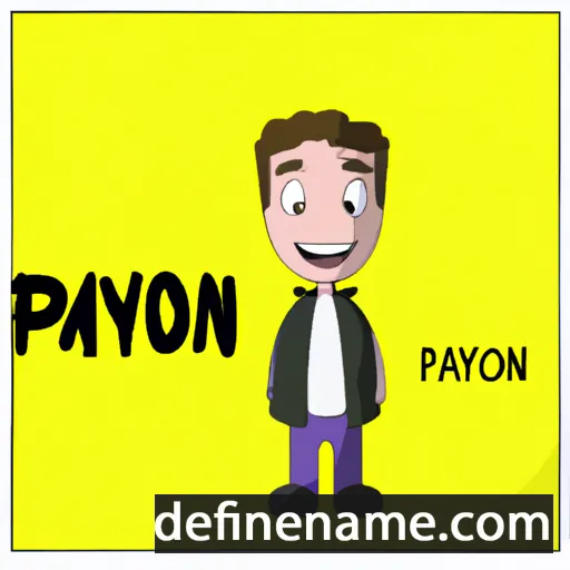 Payton cartoon