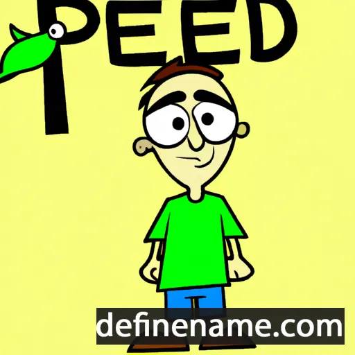 Pedr cartoon