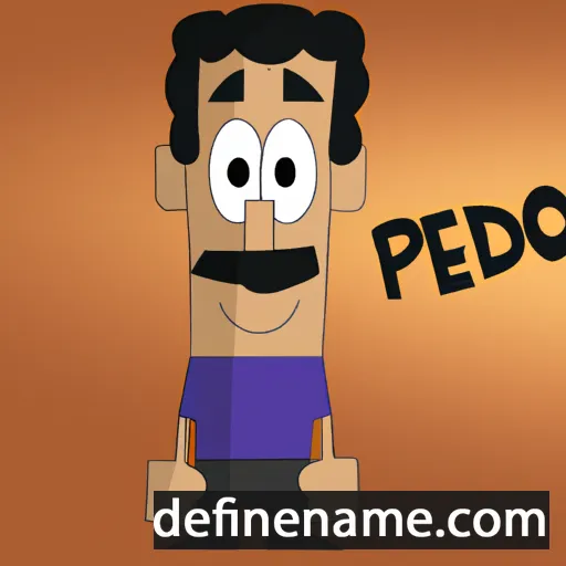 Pedro cartoon