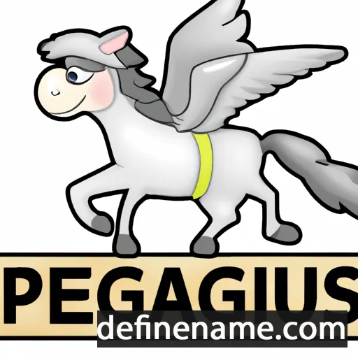 Pegasus cartoon