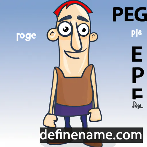 Peleg cartoon