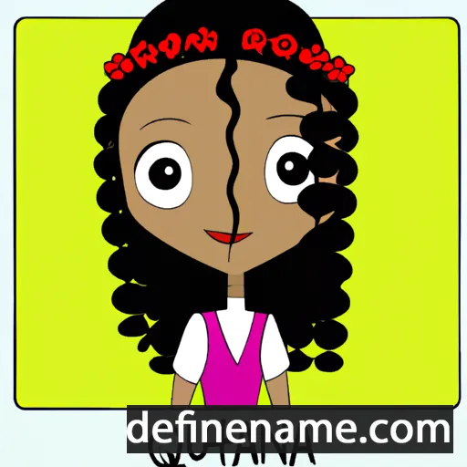 Quanna cartoon