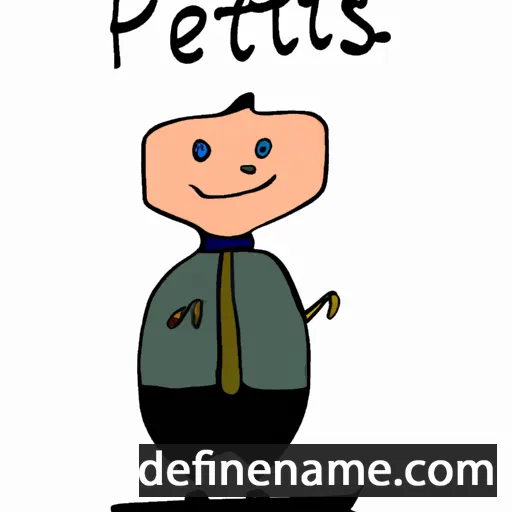 Pēteris cartoon