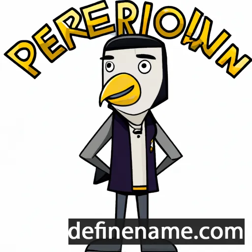 Peregrine cartoon