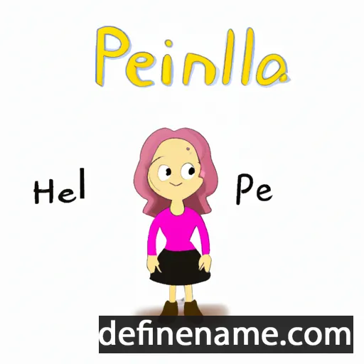 Pernilla cartoon