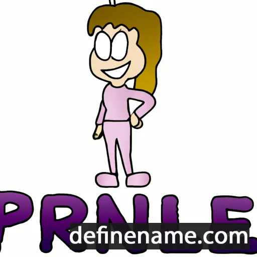 Pernille cartoon