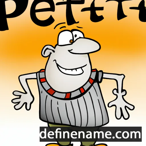 Pertti cartoon