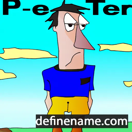 Peter cartoon