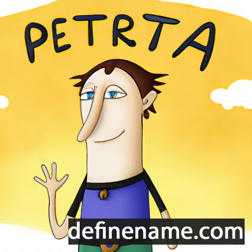 Petras cartoon