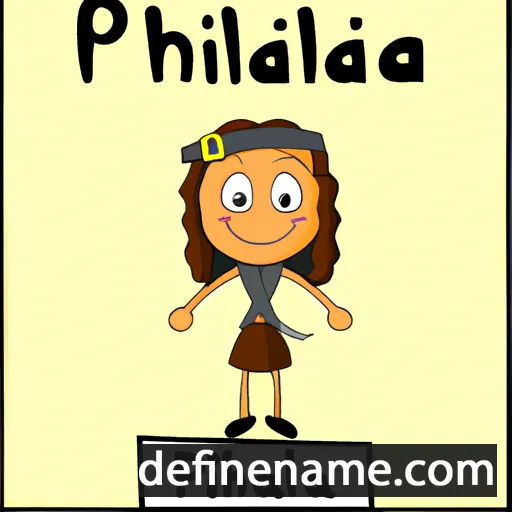 Phillida cartoon