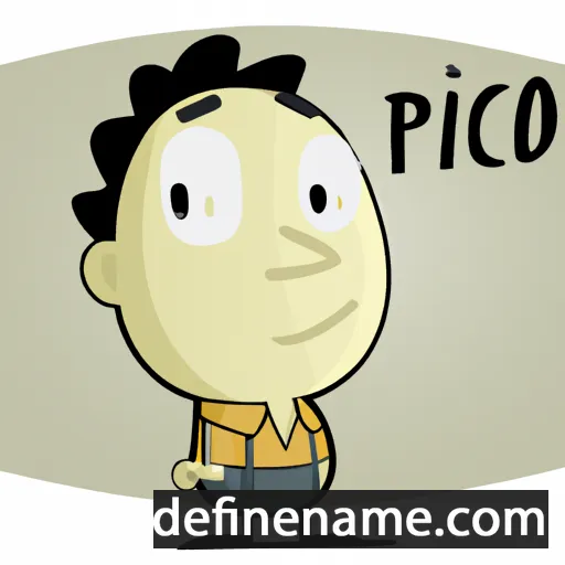 Plácido cartoon