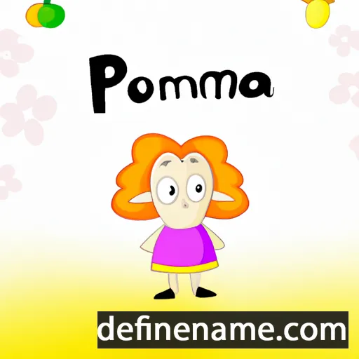 Pomona cartoon