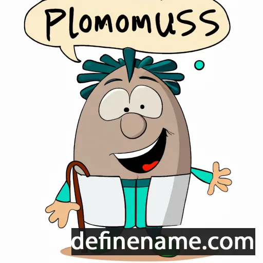 Pomponius cartoon