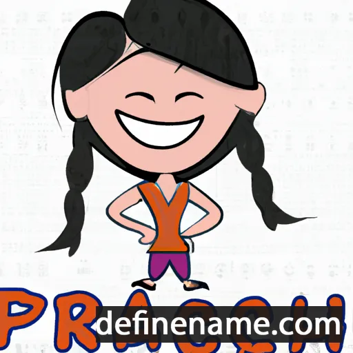 Prachi cartoon