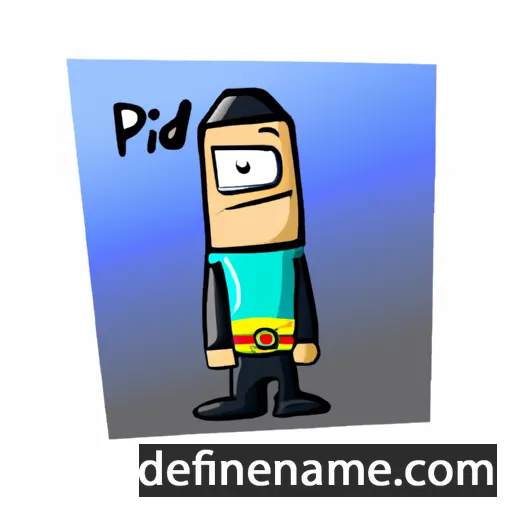 Priidik cartoon